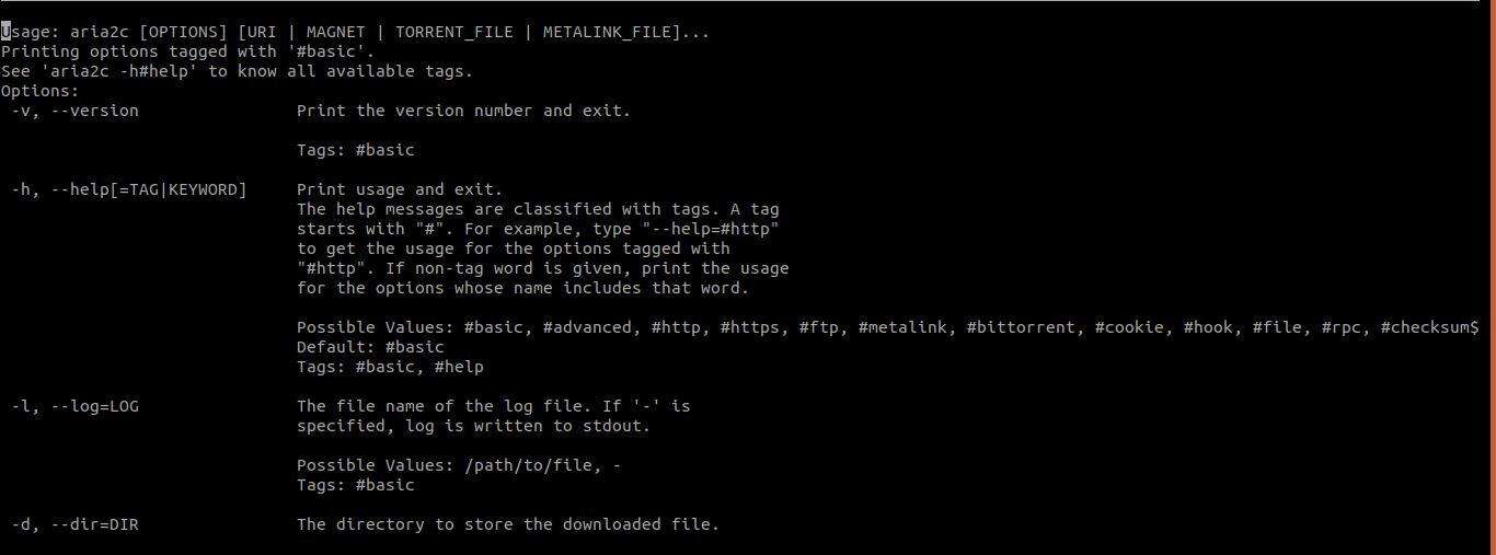 Aria2-The-Command-Line-Download-Tool
