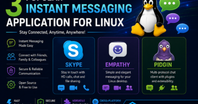 3 Popular Instant Messaging Application for Linux