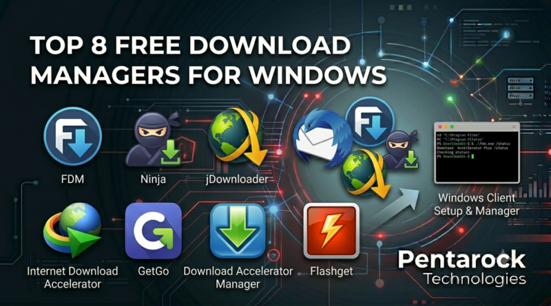 Top 8 Free Download Manager for Windows