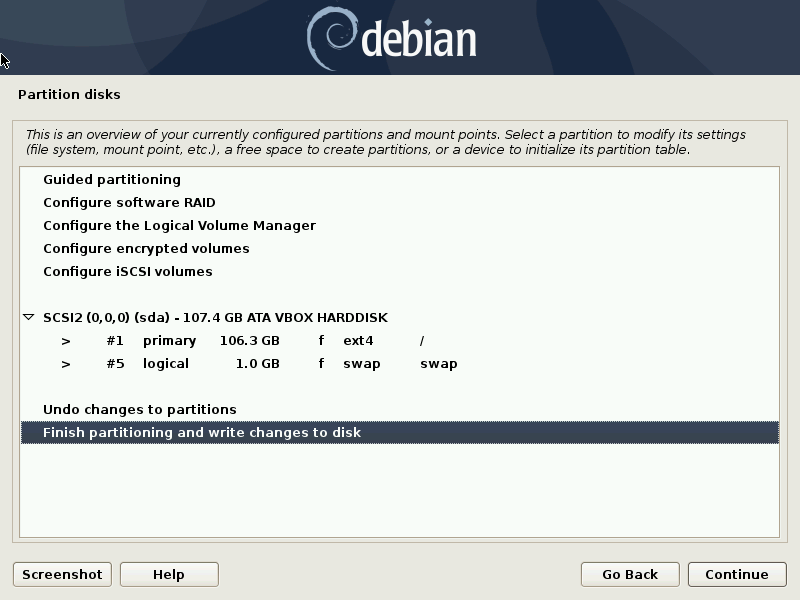Install debian-10.7.0-amd64_19