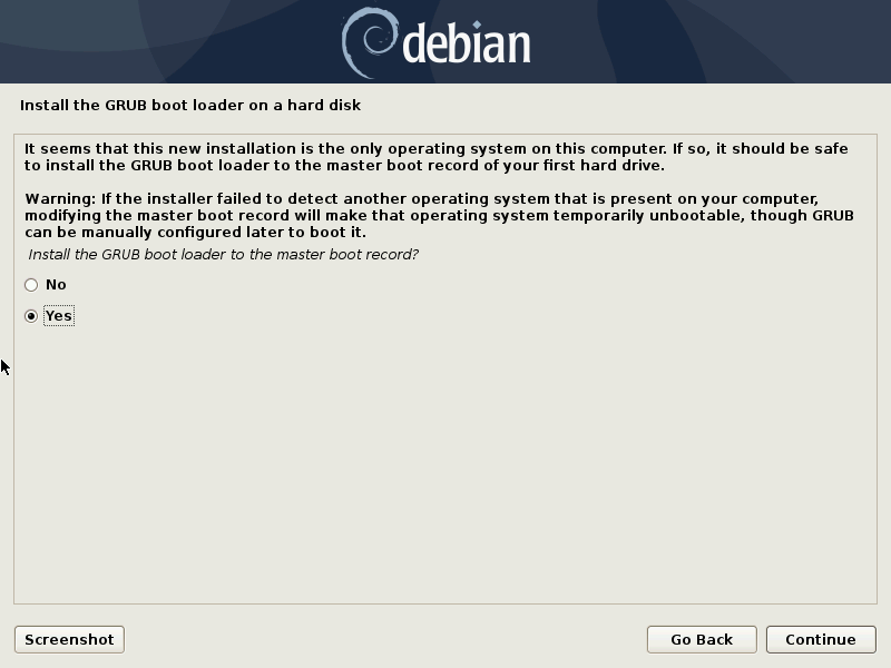 Install debian-10.7.0-amd64_32