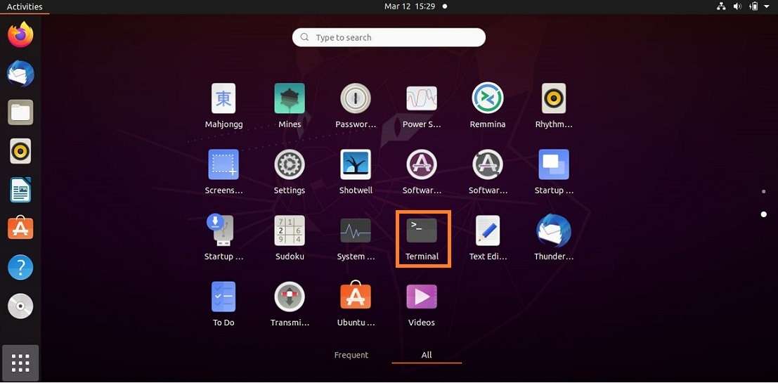 How to Install LAMP on Ubuntu 20.04 with Screenshots - Terminal Window