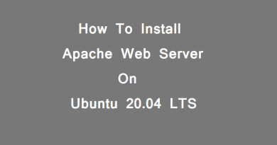 How to Install Apache Web Server on Ubuntu 20.04