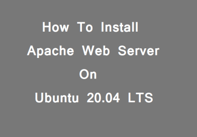 How to Install Apache Web Server on Ubuntu 20.04
