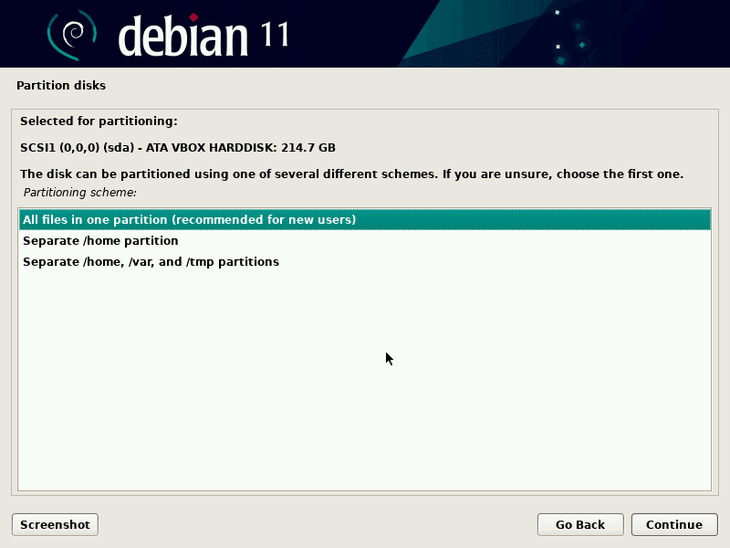 13-debian-11-Partition Disks-3