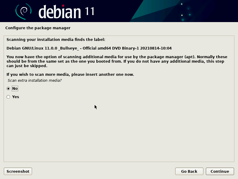 16-debian-11-Configure the Package Manager