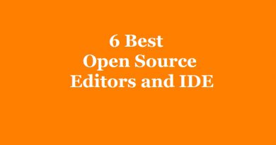 6 Best Open Source Editors and IDE