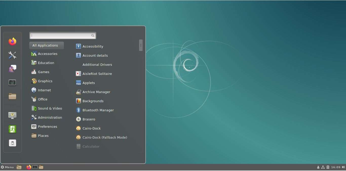 4 Popular Linux Desktop Environment - Cinnamon Desktop Environment