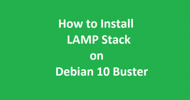 How to Install LAMP Stack on Debian 10