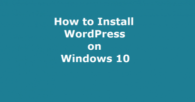 How to Install WordPress on Windows 10 Using IIS Web Server