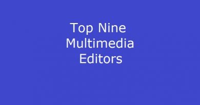 Top Nine Multimedia Editors