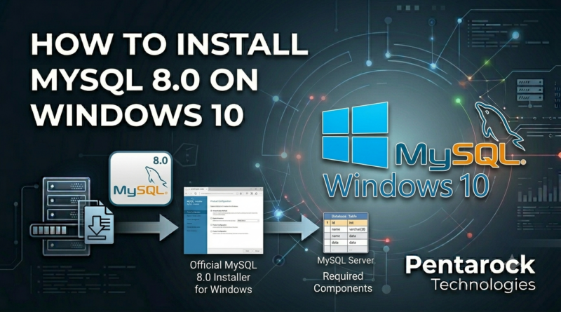 How to Install MySQL 8.0 on Windows 10