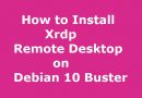 How to Install Xrdp Remote Desktop on Debian 10