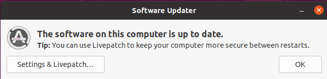 24 Best Things to do After Installing Ubuntu 20.04 LTS Focal Fossa - Software Updater