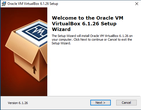VirtualBox Setup Wizard