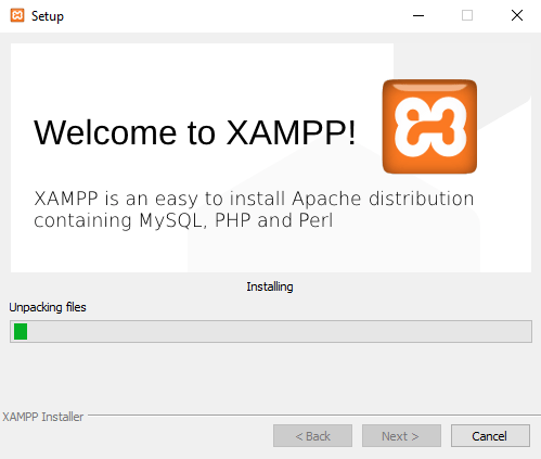 XAMPP-Setup Wizard