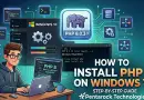 How to Install PHP8 on Windows 10